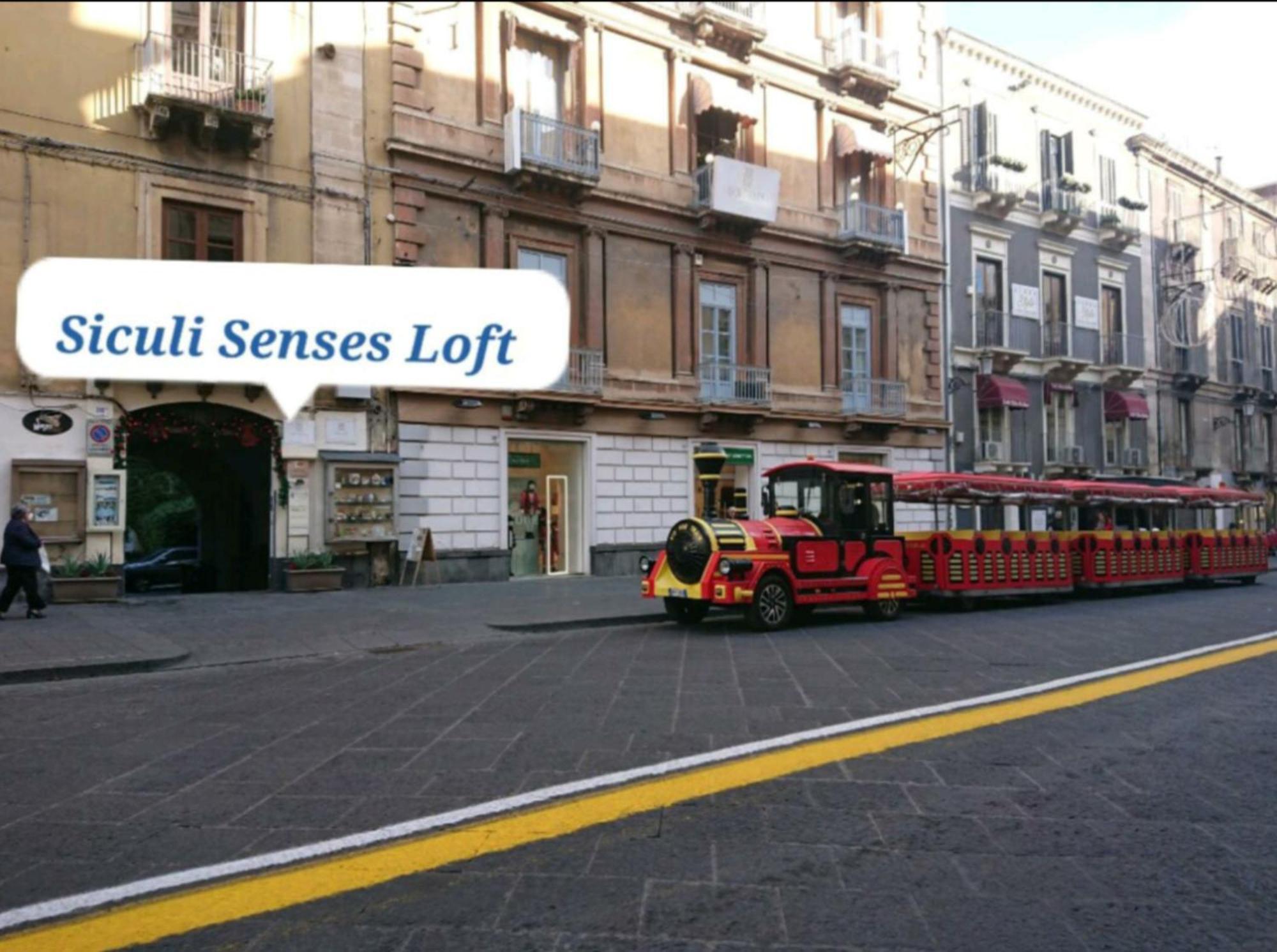 Siculi Senses Loft Catânia Exterior foto